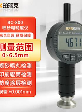 BRK瑞珀克BC-918砂喷丸粗0糙度仪便携喷式表面粗糙测量仪珀瑞克光