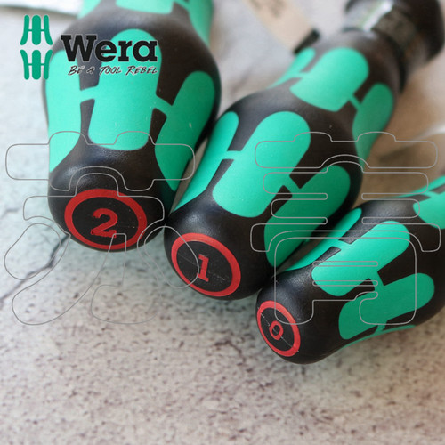 德国Werba维拉350系列 PH0 PH1 PH2 PH3 PH4十字螺丝刀加强型