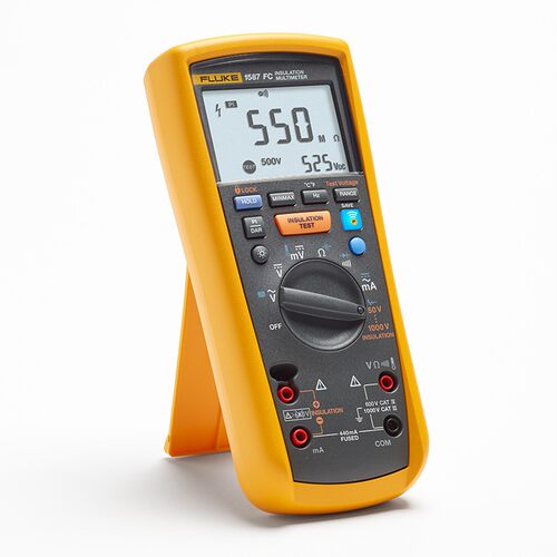 FLUKE福禄克1503兆q欧表F1587FC绝缘万用表摇表新能源汽车1508电
