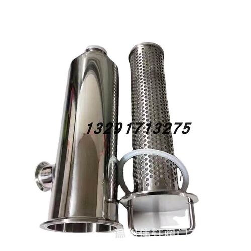 304快装过滤器不锈钢角式过滤器过滤分离R设备卡箍管道过滤