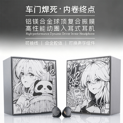 水月雨竹2 DSP有线耳机入耳式带麦可换线HIFI音乐发烧0.78双插针