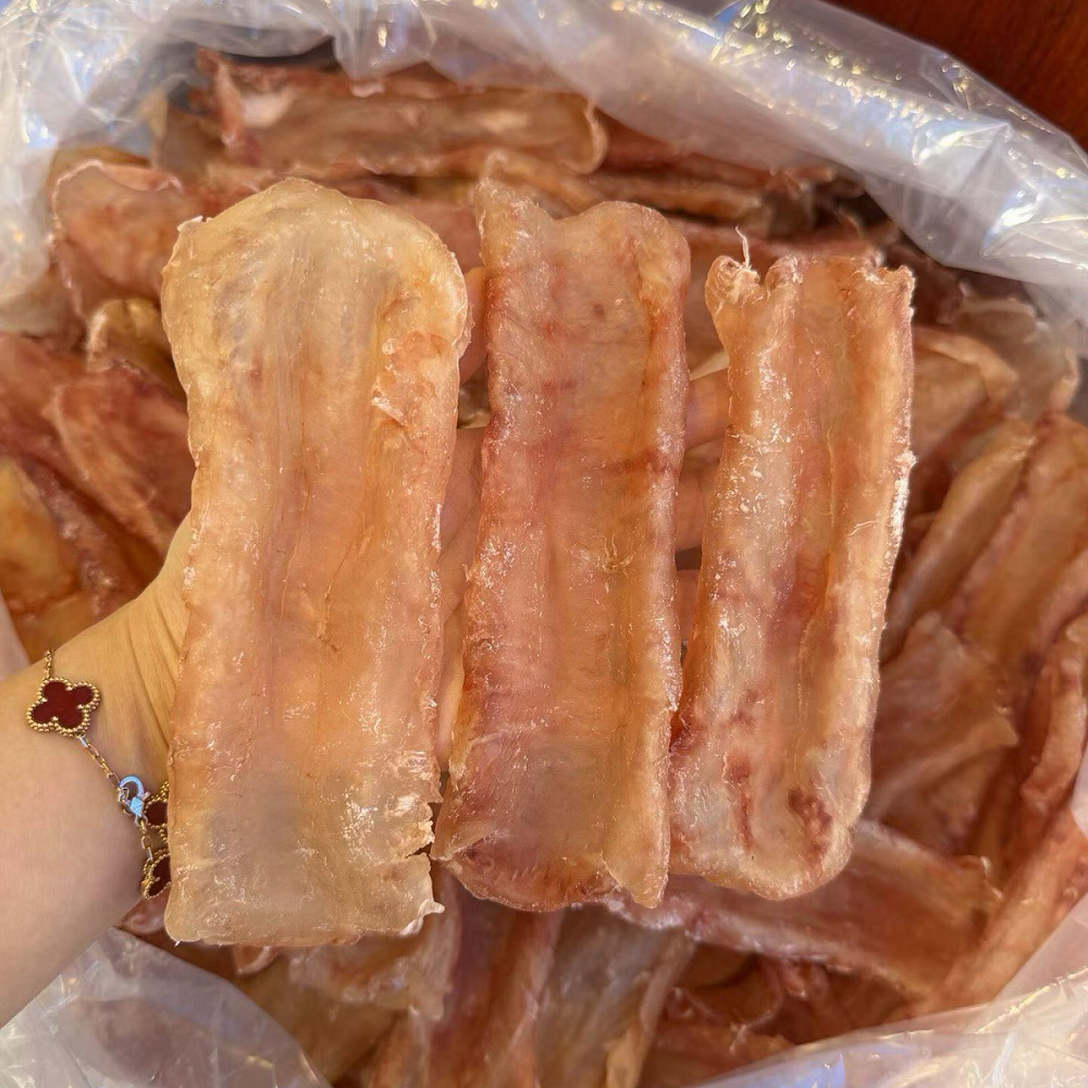 深海鱼胶野生新西兰鳕鱼胶 厚肉不腥干花胶 煲汤滋补品补气血养颜
