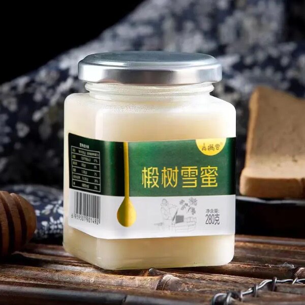 东北原生森林蜜源小包装冲水喝自然结晶雪白成熟椴树蜂蜜