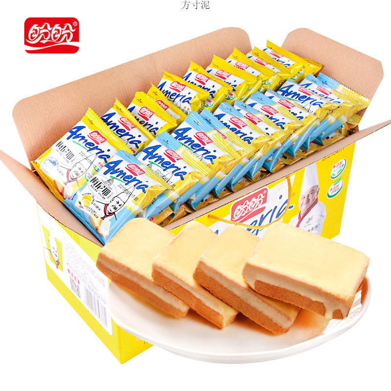 梅尼耶干蛋糕散装早餐饼干整箱多口味零食小吃混合装电商