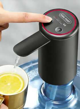 现货双泵桶装水抽水器电动上水器取水充电便携式自动机家用吸水神