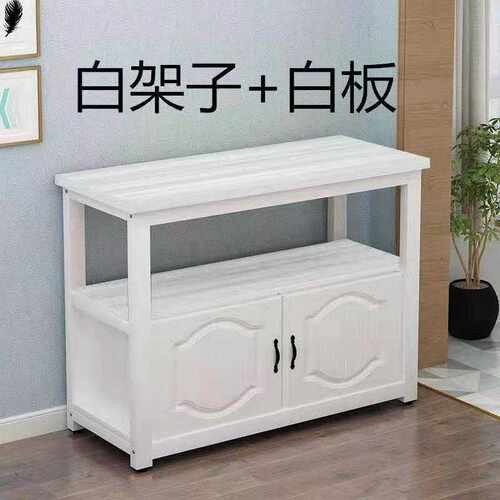 鱼缸置物架超强承重鱼缸底架加底柜客厅铁艺架钢木鱼缸桌底座底架