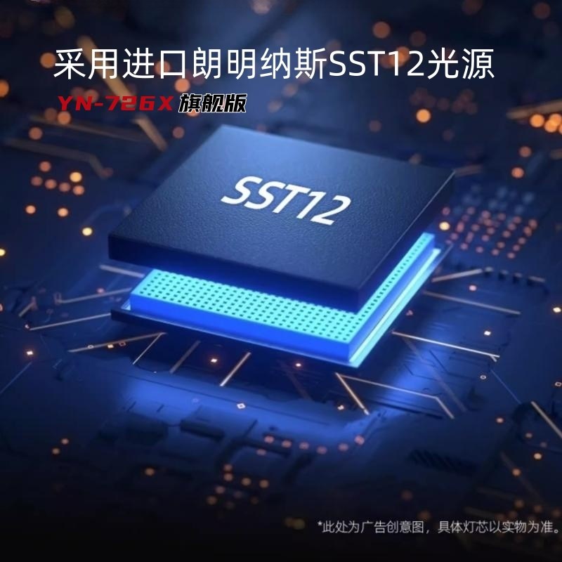 雅尼头灯726X智能感应黄光强光充电超亮头戴式钓鱼专用大功率矿灯