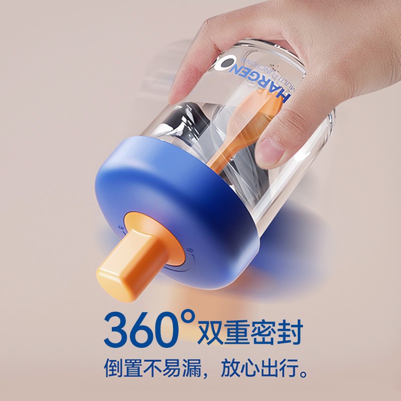 安扣隔夜燕麦杯便携密封早餐密封酸奶杯带盖勺外带牛奶杯奶昔麦片图片