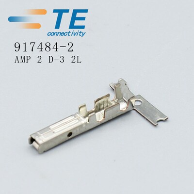 安普AMP 2 D-3 2L端子泰科TE原装917484-2连接器母端接插件