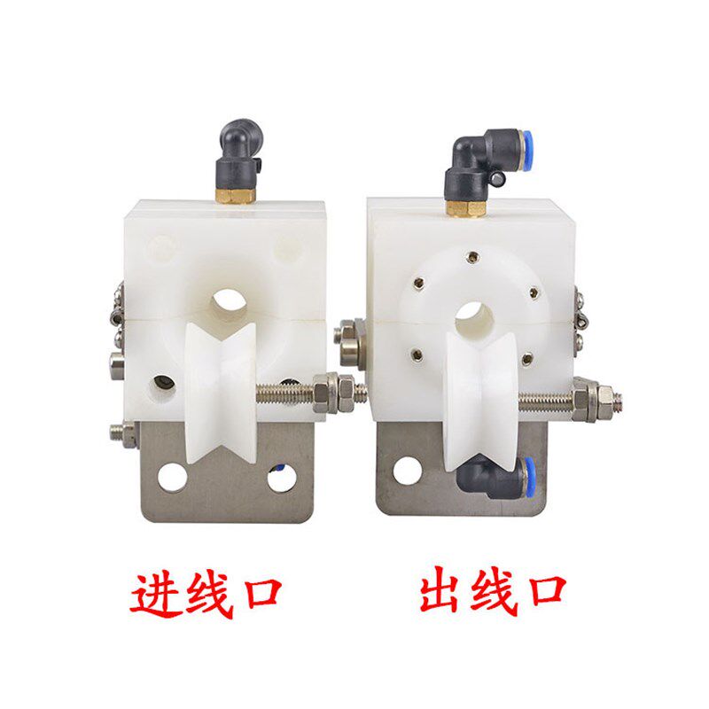 单段卡口式吹水器电线电缆挤出押出机引取吹干器管材吹风嘴吹线器