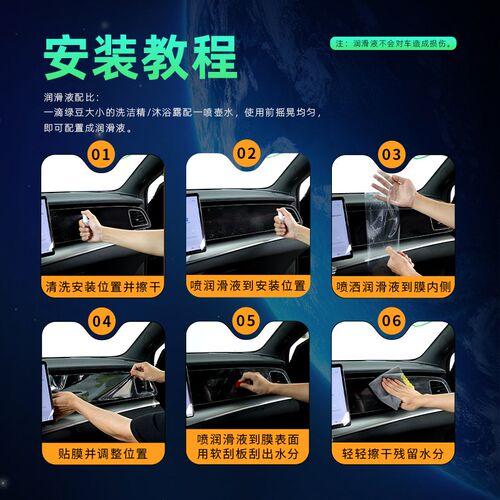 25款长安四代CS75plus内饰保护屏幕钢化膜第四代中控贴膜配件用品