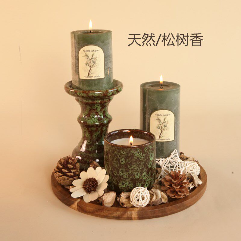 香薰蜡烛红色组合套装套餐婚庆礼品摆件装饰结婚浪漫新娘婚房婚礼