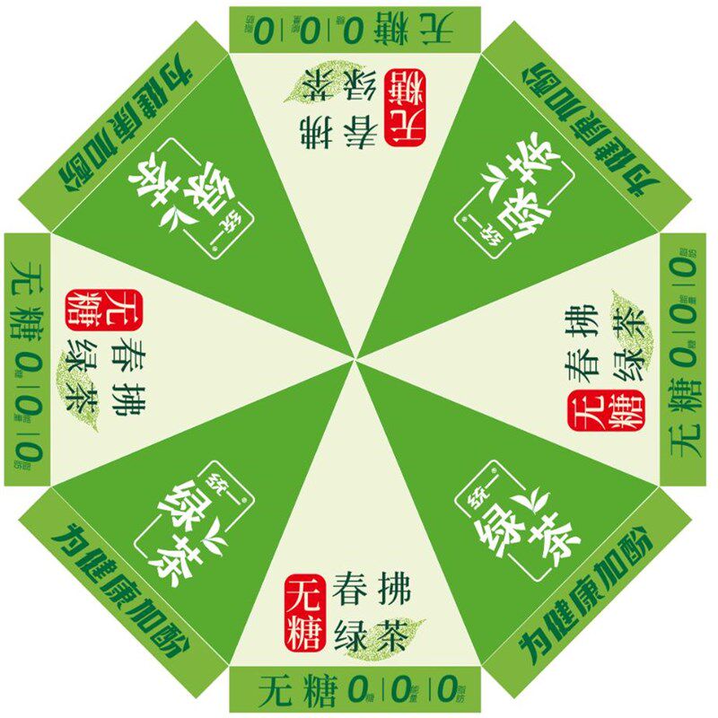 2024新款绿茶户外伞伞户外摆摊伞广告太阳地摊大防型雨伞雨防晒伞