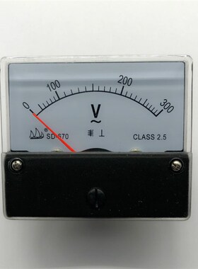 指针式交流电压表 SD-670 AC300V analog panel meter voltmeter