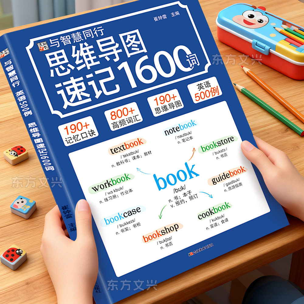 小学生思维导图速记1600单词