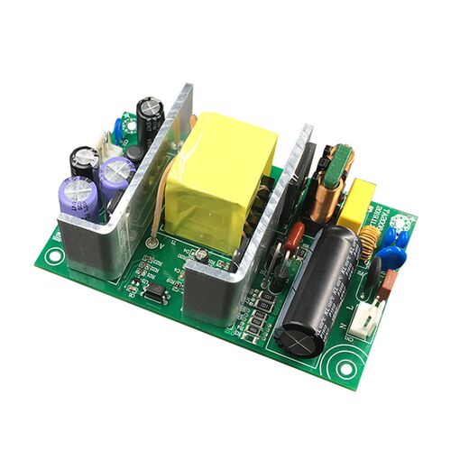 铭玛24V8A保2年电源板制造200W裸板PCBA安规EMC24V8A电源板厂家