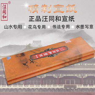 安徽汪同和精制l类六尺国画山水书法花鸟专用宣纸书法国画参展