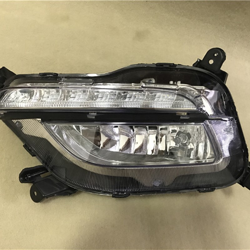 适用于起亚K4前雾灯总成14/15/16老款K4日行灯LED杠灯日间行车灯