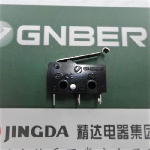 冈本电子GNBER 小型微动开关 RS-5GL13 弯柄弧形杠杆 5A