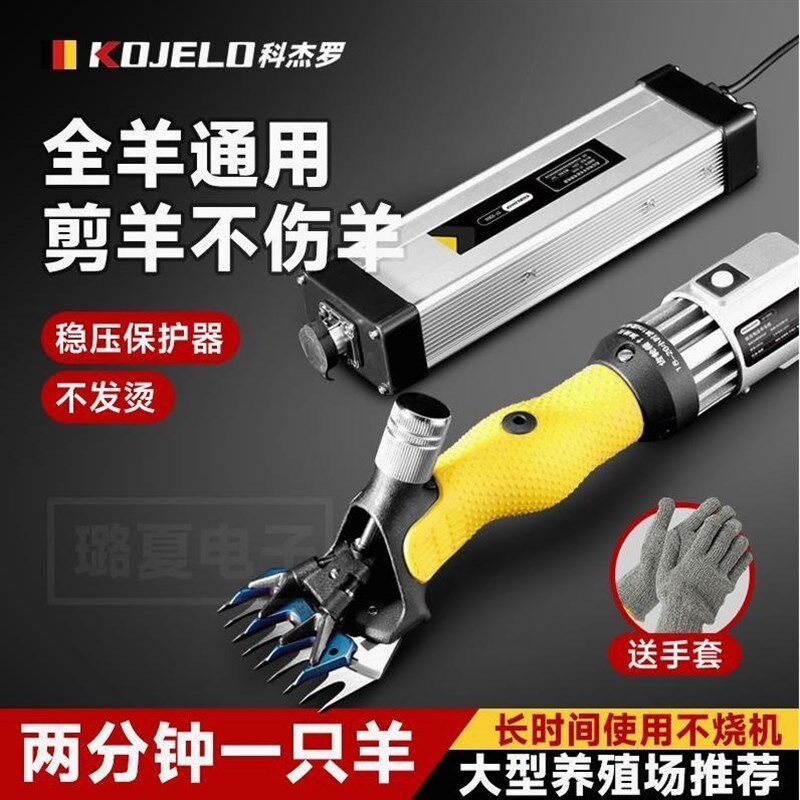 德国进口科杰罗新款小手柄低压电动羊毛剪牧场专用电推子剪毛机剪