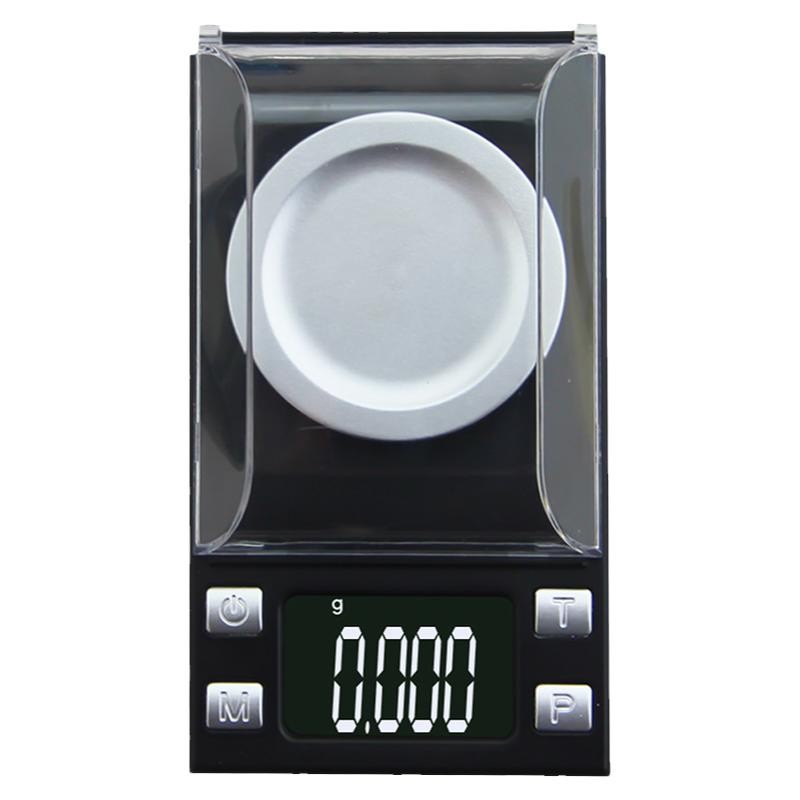 高精度电子秤迷你珠宝秤50g 0.001克拉秤家用精密天平称毫克秤