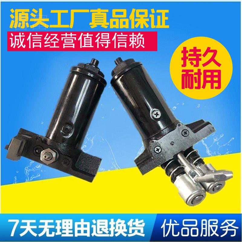 睿富汽车液压3吨4吨卧式双柱塞千斤顶油缸卧顶油泵芯总成拖顶油缸