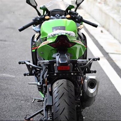 适用川崎忍者ZX4R护杠q保险杠防摔护杠竞技杠排气ninja400护杠改