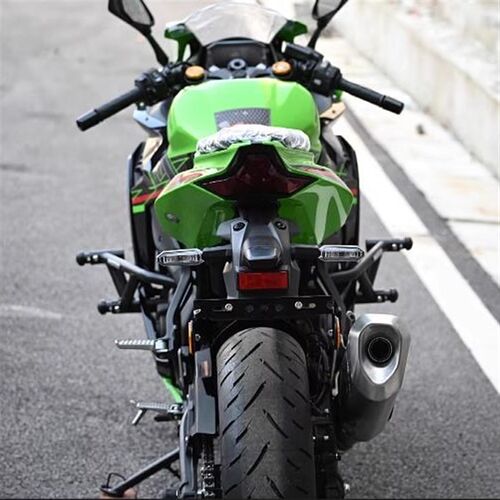 适用川崎忍者ZX4R护杠q保险杠防摔护杠竞技杠排气ninja400护杠改