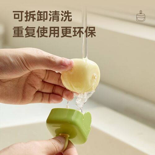 出门时直接放置h~可洗发棒装置,便携式强力发棒滚轮,衣物头发清洁