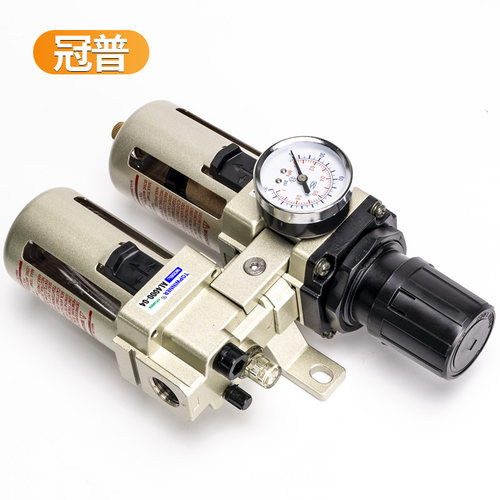 气源处理件二联件AC4010-0u3AC4010-04空气油压调压过滤器气动元