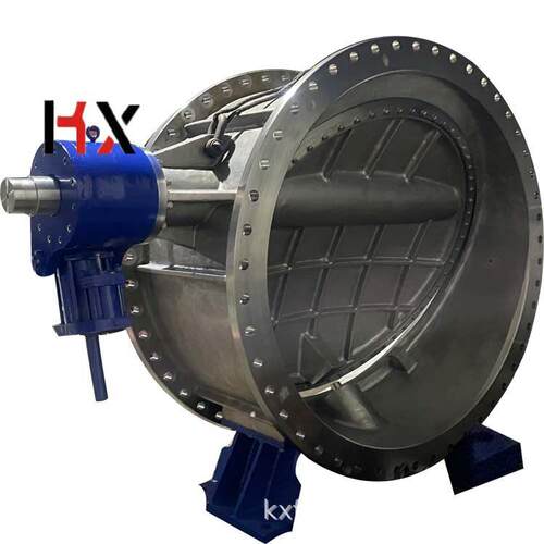 康信HH47W-10DN20005A材质蝶式缓冲止回阀大口径出口产品