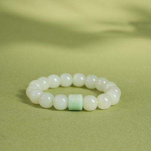 鑫浩矿业和田白玉手串12mm
