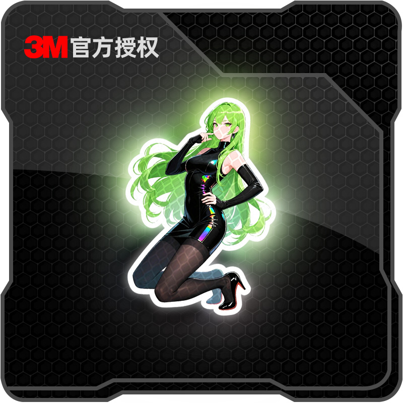 【3M正品反光贴】比车灯还亮