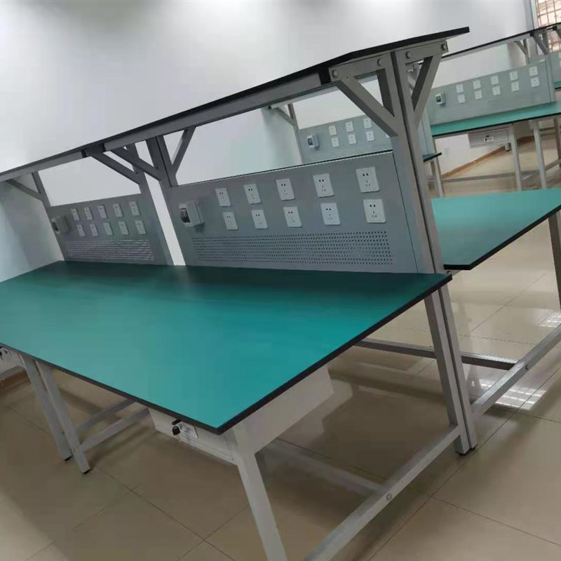 成都防静电工作台工厂流水线无尘车间实验手机维修桌子重型操作台