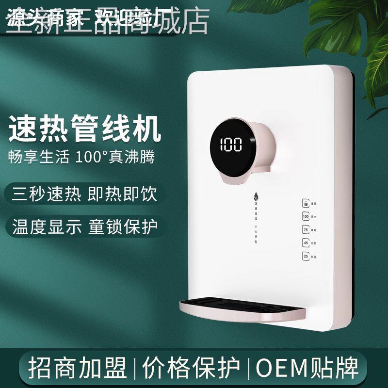 净水器家用瞬热式管线机小型智能饮水机调温直饮挂壁式速热饮水机