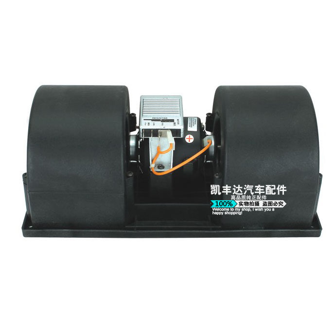大巴客车冷凝风机带电阻空调电子扇水箱散热风扇厂家直销12V24V