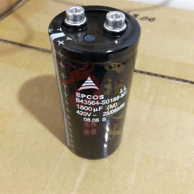 全新德国 420V1800UF 变频器铝电解电容 EPCOS 代替 400v1800uf