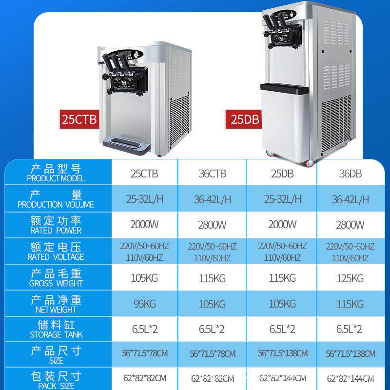麦MAGA-102康冰酸淇淋机商用全自动雪糕机甜筒机凌立式大乐容量奶