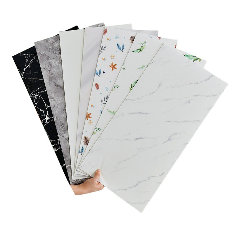 自粘防水防潮墙贴墙裙防撞壁贴客厅墙面装饰改造瓷砖贴纸翻新板遮