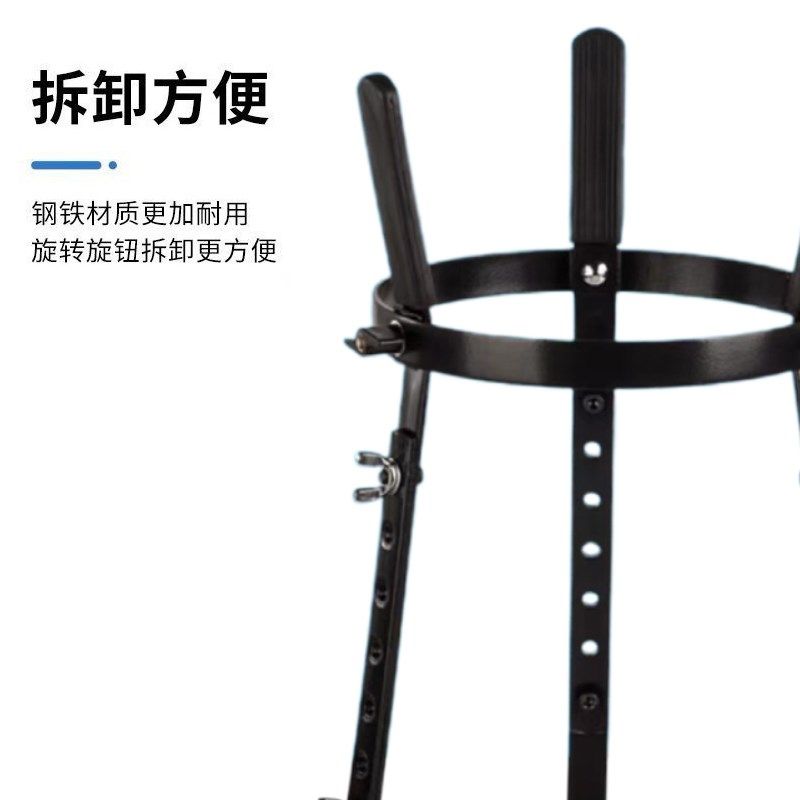 非洲鼓架12寸13寸14寸站姿鼓架支架10寸成人初学者坐姿通用鼓架图片