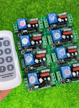 AC220V单路灯具开关电源开关 LED灯开关 电机灯条开关+1000-8F8键