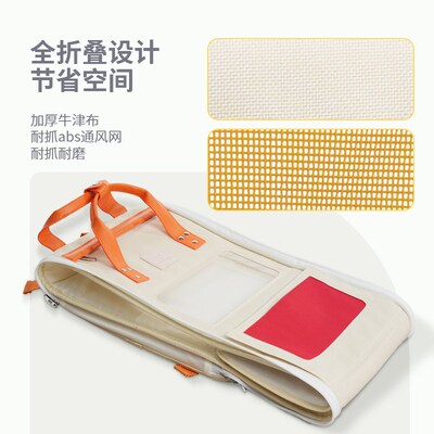 PawsHolic爪迷猫包外出便携宠物背包双肩书包大容量透气四季通用