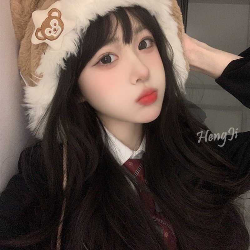 哼唧 假发女长发大波浪长卷发全头套女lolita假发自然网红假发套