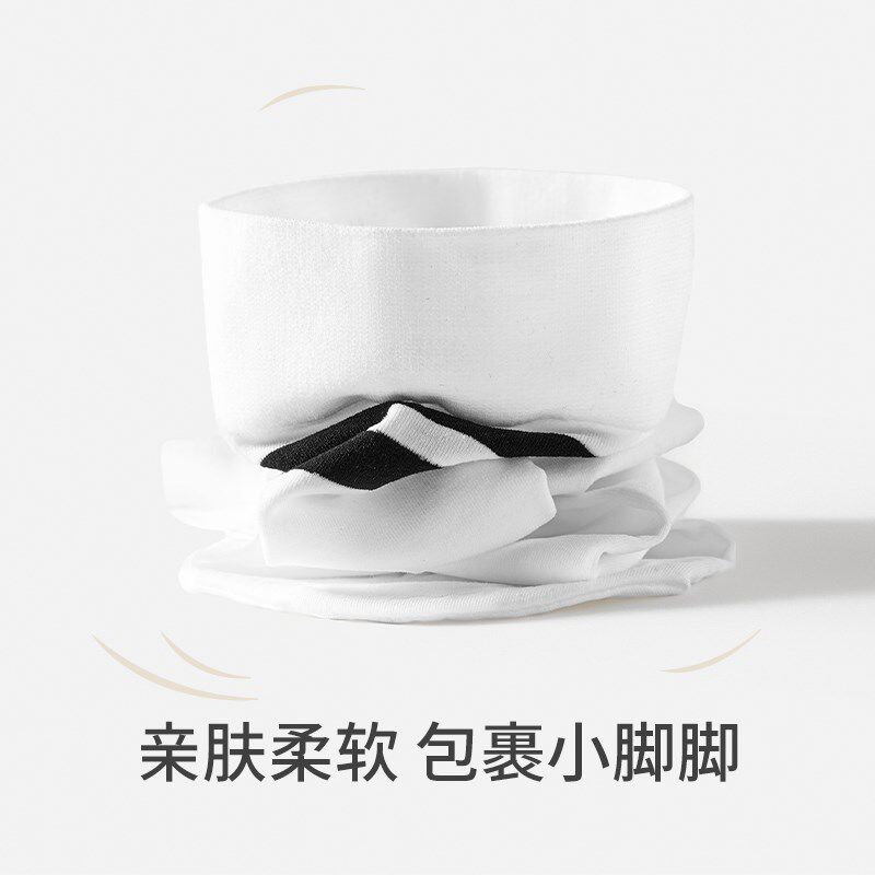 小黑托昵春夏棉女童堆堆袜学生长袜子中长筒厚棉袜子女孩过膝长袜