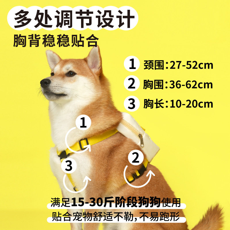 噗扑实验室游戏机宠物狗自揹包柴犬外出零食可携式书包泰迪中小型