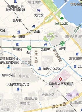 2021新款福州市城区地图办公室挂图高清防水墙壁装饰实物推荐定制