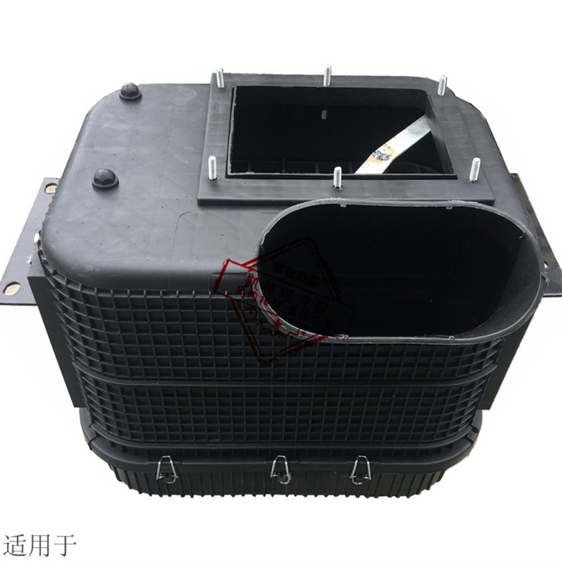 适用于陕汽德龙F3000F2000油滤器下半体油总成空滤器下部分三层芯