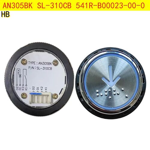 西姆斯电梯按钮AN305B按键AN305BK SL-310CB 541R-B00023-00-0