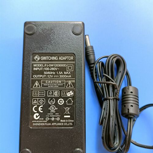 适用正品12V3000MA福佳FJ-SW20261203000D开关电源适配器12V3A