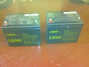LONG广隆电瓶U1-36NE 12V36AH老人电动轮椅 日普代步车专用蓄电池